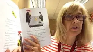 Mrs.Foreman reading The Fire Cat