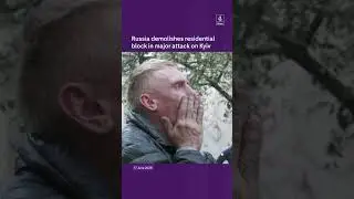 Russia demolishes residential block in major attack on Kyiv