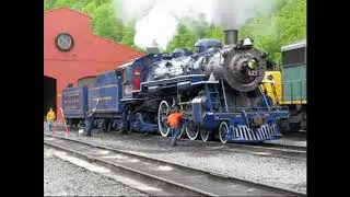USA. Reading and Northern #425 Steam Train - I Compilation: 1995-1998