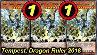 【YGOPRO】TEMPEST, DRAGON RULER OF STORMS *september ocg banlist 2018*