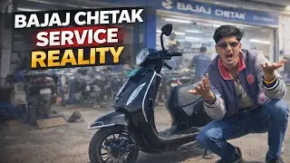👉 Bajaj Chetak Service Reality 😲 | Service Center Mein Kya Kya Hota Hai?