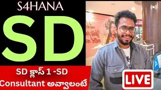 SAP SD క్లాస్ 1 తెలుగు లో #SAP SD In Telugu#SAP SD ట్రైనింగ్ ఇన్ తెలుగు #SAP SD Videos In Telugu