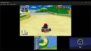 Playing Mario Kart DS CTGP
