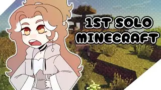 Trying to beat MINECRAFT FOR THE FIRST TIME! ── .✦【EN VTuber 】