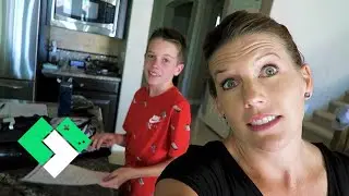 Homework Already?!! (Day 1957) | Clintus.tv