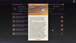 The Sad Truth about the Dust of Enlightenment (Artifact Enhancement Item)! 😭 | Genshin Impact