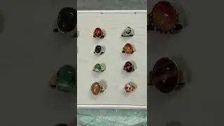 Original Solemani Akik Stone Ring Collection
