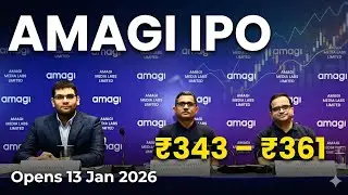 IPO компании Amagi Media Labs открывается 13 января | Диапазон цен: 343&ndash;361 рупий | Полная информ...