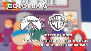 South Park: Bigger, Longer & Uncut - opening logos comparison