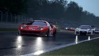 sim racing with wheel