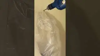 Genialer Trick mit Plastikt&uuml;te Bohren ohne Schmutz!