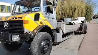 Mercedes Unimog 1700T Dropbed Recovery truck, 195 678 km