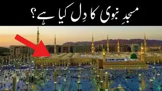 What is the heart of Masjid Nabavi? مسجدِ نبوی Factical world