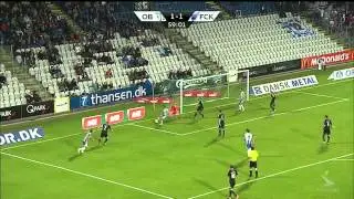 Odense B.K. Against F.C. København 2-2 (02/09/2012) ob-fck all goals and highlights fck ob