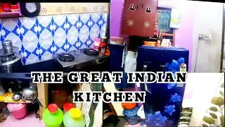 Kitchen Tour in Tamil | Small Kitchen tour | kitchen  Organising tips in tamil | Indian Kitchen tour