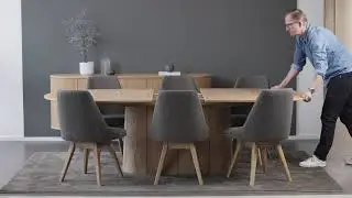 Skovby SM115 Expandable Dining Table