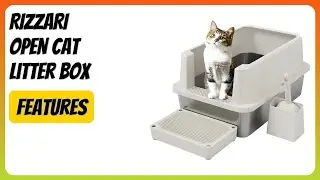 REVIEW (2026): RIZZARI Open Cat Litter Box. Features