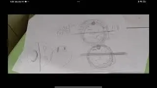 How would planets react if Earth and Venus had a ship? (Drawing On Paper)