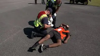 Disaster drill at Mobile Regional Airport brings together several emergency groups