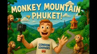 London Learners to Monkey Mountain (Monkeys Everywhere!) in Phuket, Thailand in 2k.