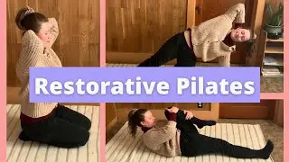 Restorative Pilates | Gentle Mat Workout For When You&rsquo;re Sore & Tired | 20 Minutes