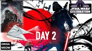 STAR WARS CELEBRATION JAPAN 2025: DAY 2 | An Origami Snowspeeder spots a Surprise Guest!
