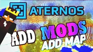 Minecraft Serverga Mod va Karta qoʻshish | Minecraft Aternos Server