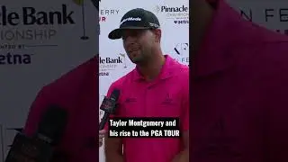 Golfer Taylor Montgomery is #PGA Tour Bound after missing the cut last year #shorts #golf