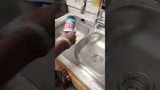 Ajax All purpose powder cleanser Is the Best#My Son is Helping me Clean  #amazing#finally 🤣🤣