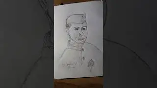 pt jawahar lal nehru drawing #subscribemychannel #drawing #bomb#easydrawing
