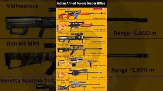 Indian Armed Forces🪖 Sniper Rifles  | Deadly Precision #shorts