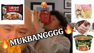MUKBANGGG [3 Different Ramens]