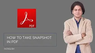 How to take snapshot in pdf.