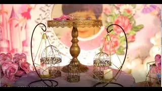 Royal Princes Theme|| Princess Birthday For BabyGirl |Best Pink Theme Birthday Decor By BirthdayBash