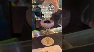 northern lights drink at epic universe!🍸🍾👀 #epicuniverse #epicuniverseorlando #universalstudios