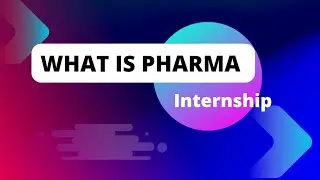 Pharma Internship 