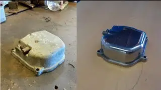 Engine Cover Restoration - 139QMB How to polish engine cover