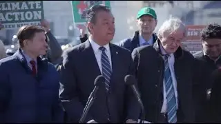 Sen. Alex Padilla | Press Event: Green New Deal | U.S. Capitol | 2.6.24