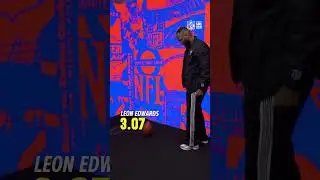 Former @ufc champ Leon Edwards tries the ball-spin challenge! #superbowl