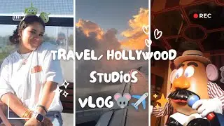 Travel  w me / Hollywood Studios Vlog🐭✈️✨
