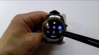 Меню быстрого доступа в смарт-часах Mobvoi TicWatch