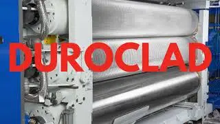 Corrugating Rolls - Duroclad Coating