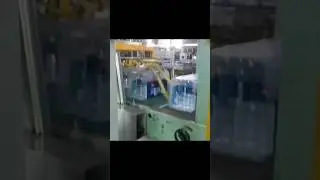 Mineral water one-piece heat shrink wrapping machine,output 20-25pcs/min #machine #packaging #pack