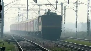 130 kmph Bhubaneswar Rajdhani Wrecks Chola with GZB WAP4 