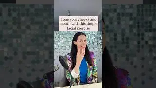 Tone Your Cheeks With This Epic Exercise #faceyogaexpert #facialyoga #facialexercise