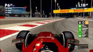 F1 2014 Career | R3 - Bahrain | 50% Distance | Very Hard Difficulty