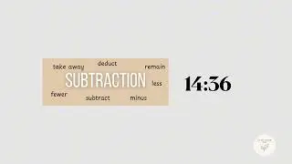 25 Minute Pomodoro Study Timer | Subtraction Focus | Calm Piano Countdown