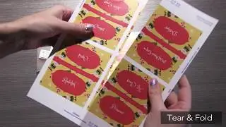 How-To Create Holiday Place Cards