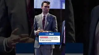 Conservative activist Charlie Kirk dead at 31 after shooting