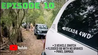 60 series no brakes and flooded 3 car snatch